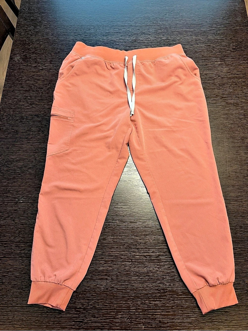 FIGS Zamora Jogger Scrub Pant Mauve Petite XL